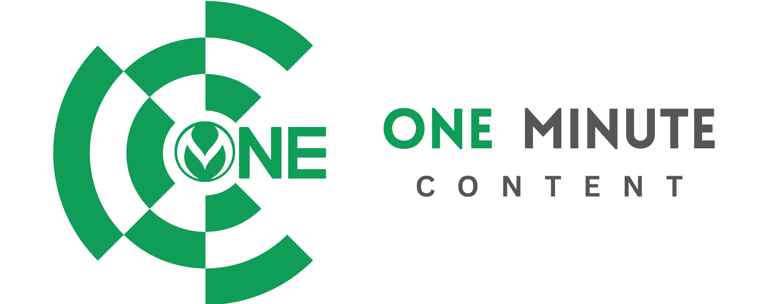 One Minute Content logo